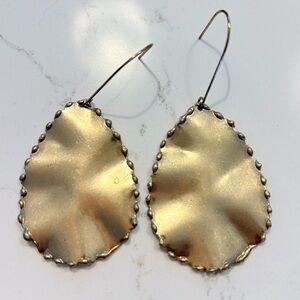 Gold Teardrop Earrings
